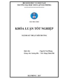 Đồ án tốt nghiệp ngành Kỹ thuật môi trường: Thiết kế hệ thống xử lý nước thải trong trang trại chăn nuôi lợn công suất 200m3 / ngày đêm