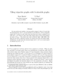 Báo cáo toán hoc: Tiling tripartite graphs with 3-colorable graphs