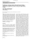 Báo cáo hóa học: Modiﬁcation of alumina matrices through chemical etching and electroless deposition of nano-Au array for amperometric sensing