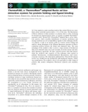 Báo cáo khoa học: ThermoFAD, a ThermoﬂuorÒ-adapted ﬂavin ad hoc detection system for protein folding and ligand binding