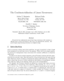 Báo cáo toán học: The Combinatorialization of Linear Recurrences