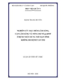 Luận án Tiến sĩ Y học: Nghiên cứu đặc điểm lâm sàng, cận lâm sàng và nồng độ NT-proBNP ở bệnh nhân rung nhĩ mạn tính không do bệnh van tim