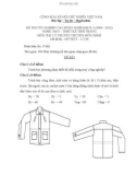 Đề thi tốt nghiệp cao đẳng nghề khóa 3 (2009-2012) - Nghề: May-Thiết kế thời trang - Môn thi: Lý thuyết chuyên môn nghề - Mã đề thi: MVTKTT–LT09