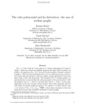 Báo cáo toán học: The cube polynomial and its derivatives: the case of median graphs