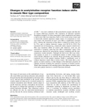 Báo cáo khoa học: Changes in acetylcholine receptor function induce shifts in muscle ﬁber type composition