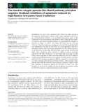 Báo cáo khoa học: The reactive oxygen species–Src–Stat3 pathway provokes negative feedback inhibition of apoptosis induced by high-fluence low-power laser irradiation