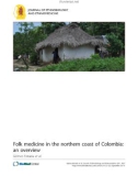 Báo cáo y học: Folk medicine in the northern coast of Colombia: an overview