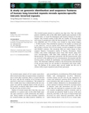 Báo cáo khoa học: A study on genomic distribution and sequence features of human long inverted repeats reveals species-speciﬁc intronic inverted repeats