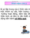 Bài giảng Tâm lý học: Chương 3 - Chú ý và nhận thức