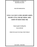 Đề tài: Nâng cao chất lượng bộ điều khiển PID bền vững cho hệ thống điều khiển ổn định nhiệt độ