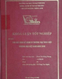 Khóa luận tốt nghiệp: Các quy định về hành vi thương mại theo luật Thương mại Việt Nam năm 2005