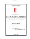 Luận văn Thạc sĩ Quản trị kinh doanh: Nâng cao chất lượng tín dụng trung và dài hạn tại Ngân hàng TMCP Công thương Việt Nam - Chi nhánh Sông Nhuệ