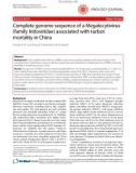 Báo cáo y học: Complete genome sequence of a Megalocytivirus (family Iridoviridae) associated with turbot mortality in China