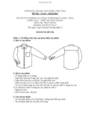 Đề thi tốt nghiệp cao đẳng nghề khóa 3 (2009-2012) - Nghề: May - Thiết kế thời trang - Môn thi: Thực hành - Mã đề thi: MVTKTT-TH11