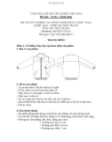 Đề thi tốt nghiệp cao đẳng nghề khóa 3 (2009-2012) - Nghề: May - Thiết kế thời trang - Môn thi: Thực hành - Mã đề thi: MVTKTT-TH10