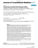 báo cáo hóa học: Clinical values of multiple Epstein-Barr virus (EBV) serological biomarkers detected by xMAP technology