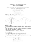 Đề thi tốt nghiệp cao đẳng nghề khóa 3 (2009-2012) - Nghề: May - Thiết kế thời trang - Môn thi: Thực hành - Mã đề thi: MVTKTT-TH26