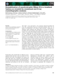 Báo cáo khoa học: Destabilization of psychrotrophic RNase HI in a localized fashion as revealed by mutational and X-ray crystallographic analyses