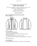 Đề thi tốt nghiệp cao đẳng nghề khóa 3 (2009-2012) - Nghề: May - Thiết kế thời trang - Môn thi: Thực hành - Mã đề thi: MVTKTT-TH36