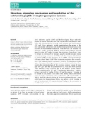 Báo cáo khoa học: Structure, signaling mechanism and regulation of the natriuretic peptide receptor guanylate cyclase