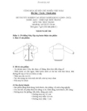 Đề thi tốt nghiệp cao đẳng nghề khóa 3 (2009-2012) - Nghề: May - Thiết kế thời trang - Môn thi: Thực hành - Mã đề thi: MVTKTT-TH46