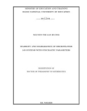 Dissertation of Doctor of Philosophy in Mathematics: Stability and stabilization of discrete time 2-D systems with stochastic parameters