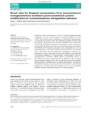 báo cáo khoa hoc : Novel roles for biogenic monoamines: from monoamines in transglutaminase-mediated post-translational protein modiﬁcation to monoaminylation deregulation diseases