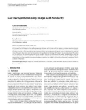 Báo cáo hóa học: Gait Recognition Using Image Self-Similarity Chiraz BenAbdelkader