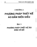 Giáo trình môn học Thiết kế trang phục 4: Phần 2 - TS. Võ Phước Tấn (ĐH Công nghiệp TP.HCM)