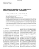 Báo cáo hóa học: Rapid Industrial Prototyping and SoC Design of 3G/4G Wireless Systems Using an HLS Methodology