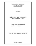 Tóm tắt luận văn thạc sĩ: Phát triển kinh tế tư nhân thành phố Đà Nẵng