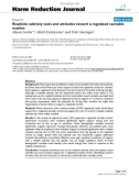 báo cáo khoa học: Roadside sobriety tests and attitudes toward a regulated cannabis market