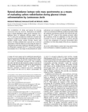 Báo cáo khoa học: Natural-abundance isotope ratio mass spectrometry as a means of evaluating carbon redistribution during glucose–citrate cofermentation by Lactococcus lactis