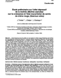 Báo cáo khoa học: Étude préliminaire sur l'effet dépressif de la molinie (Molinia caerulea) sur la croissance et l'état mycorhizien de semis de chêne rouge (Quercus rubra)