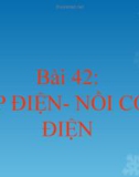 Bài giảng Công nghệ 8 bài 42: Bếp điện nồi cơm điện