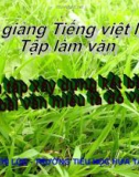 Bài giảng Tiếng việt 4 tuần 19 bài: Luyện tập xây dựng kết bài trong bài văn miêu tả