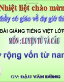 Bài giảng Tiếng việt 5 tuần 30 bài Mở rộng vốn từ nam nữ