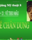 Slide bài Vẽ chân dung - Mỹ thuật 8 - GV.B.Mai Phương