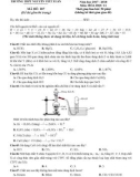 Đề khảo sát chất lượng lần 4 môn Hóa học lớp 11 năm 2018 - THPT Nguyễn Viết Xuân - Mã đề 207