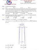 Đề thi thử tốt nghiệp THPT môn Toán năm 2020 lần 1 - Sở GD&ĐT Thái Bình