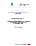 Báo cáo nghiên cứu khoa học Evaluation of contribution of floating raceway technology to the development of marine finfish farming in Australia and Vietnam - MILESTONE REPORT NO.8 