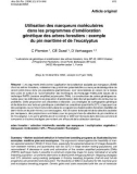 Báo cáo lâm nghiệp: Utilisation des marqueurs moléculaires dans les programmes d'amélioration génétique des arbres forestiers : exemple du pin maritime et de l'eucalyptus