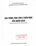 Giáo trình Các thuộc tính tâm lí điển hình của nhân cách: Phần 1