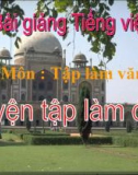 Bài giảng Tập làm văn: Luyện tập làm đơn - Tiếng việt 5 - GV.N.T.Hồng