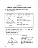 Các chuyên đề và bài tập về tam giác đồng dạng: Phần 2