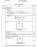 Đáp án - Thang điểm Kỳ thi tuyển sinh đại học năm 2009 môn Toán, khối B (Đáp án chính thức) - Bộ GD&ĐT