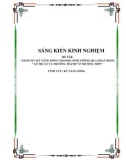 Sáng kiến kinh nghiệm THPT: Giáo dục kỹ năng sống cho học sinh thông qua hoạt động Lễ tri ân và trưởng thành ở trường THPT