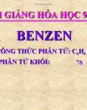 Bài giảng Hóa học 9 bài 39: Benzen