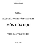 HƯỚNG DẪN ÔN THI TỐT NGHIỆP THPT MÔN HÓA HỌC THEO CẤU TRÚC ĐỀ THI