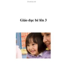 Giáo dục bé lên 3